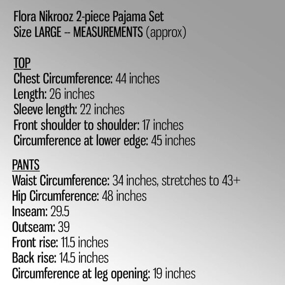 Flora Nikrooz Natalie 2-Piece Pajama Set NEW With TAGS - Picture 8 of 16